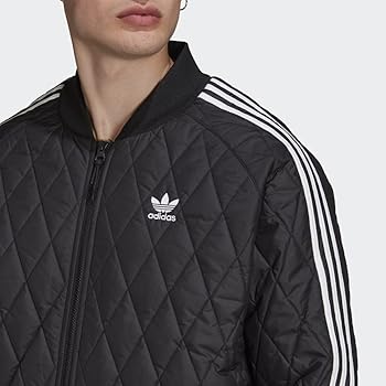 adidas Originals Quilted Superstar Track Top Black 2XL at